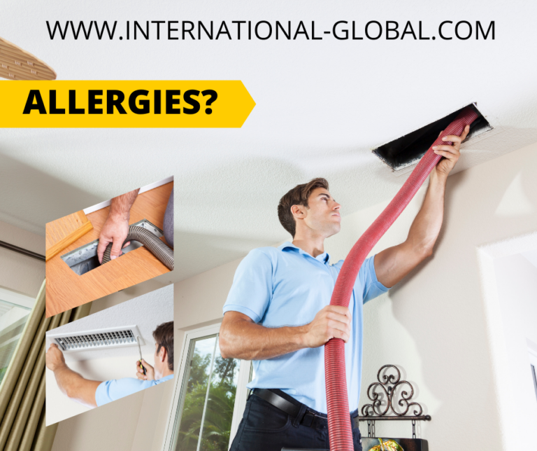 Eliminate ALLERGIES WITH DUCT CLEANING
