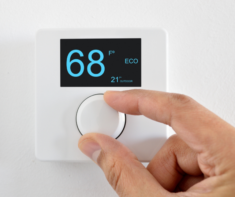 Turn the Thermostat down to save on electric bills