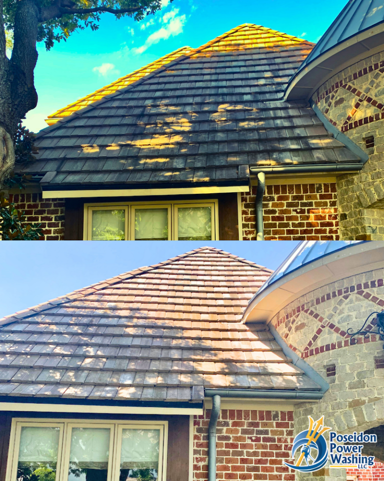 Remove Black and Green from Roof