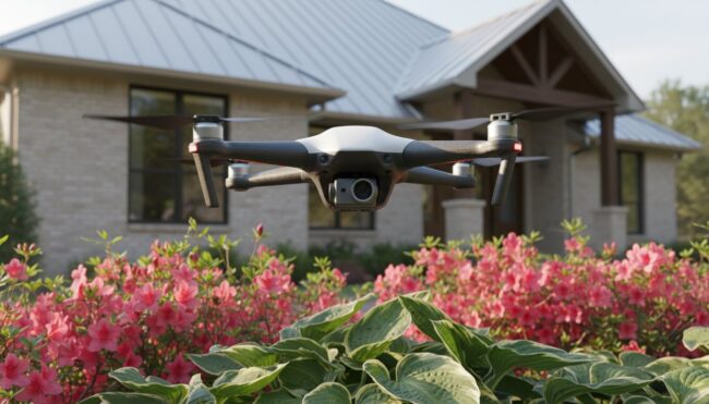 Drone Roof Cleaning in East Texas: The Future of Safe Roof Restoration