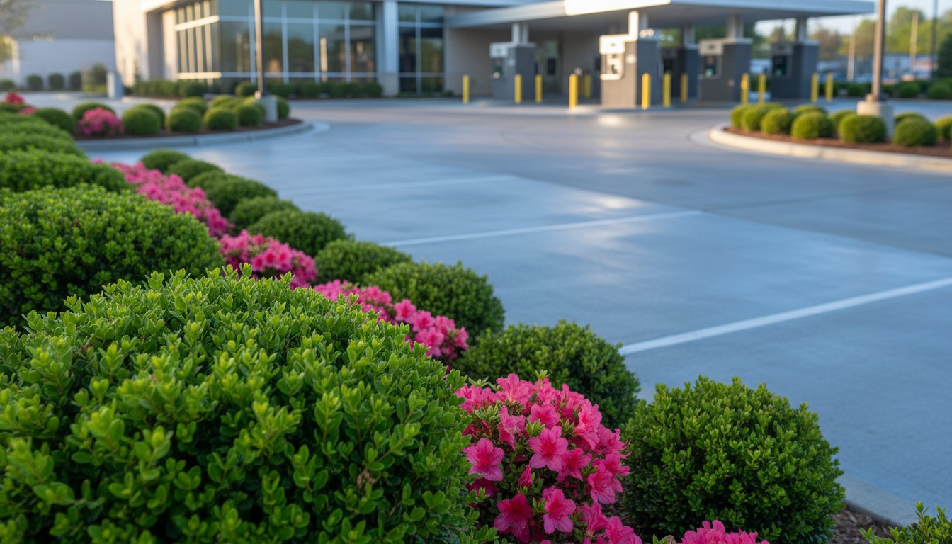 Professional Bank Drive-Thru Power Washing: Protecting Your Branch’s Image