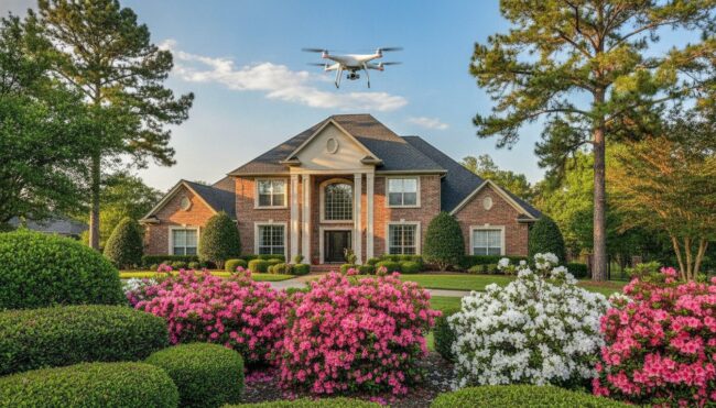 Drone Roof Cleaning in Tyler, TX: The Safe, High-Tech Way to Restore Your Property